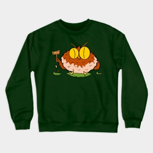 Help Owl Crewneck Sweatshirt